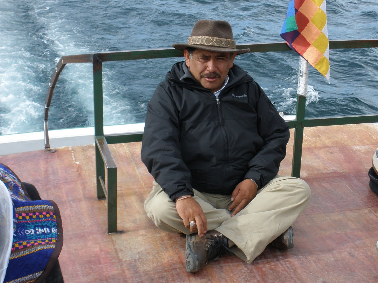 Our shaman guide on this adventure, Jorge Luis Delgado