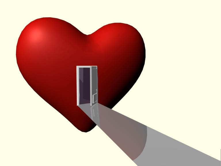 LIVING WITH AN OPEN HEART